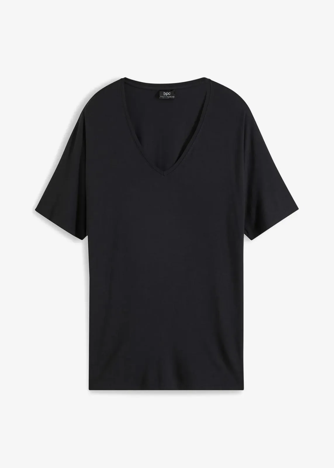 bonprix Shirts & Tops^Long-Shirt aus nachhaltigem Viskose-Mix schwarz