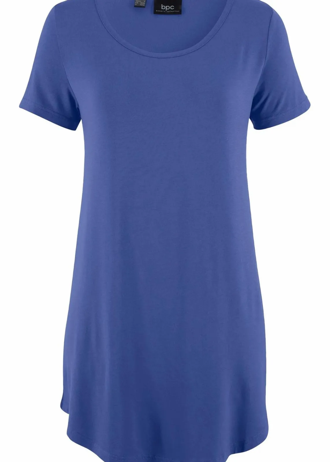 bonprix Shirts & Tops|Basics^Longshirt aus softer Viskose saphirblau