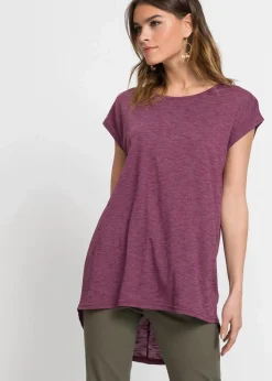 bonprix Shirts & Tops^Longshirt aus Viskose-Mischung beere multi