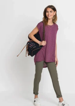 bonprix Shirts & Tops^Longshirt aus Viskose-Mischung beere multi