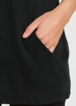 bonprix Shirts & Tops^Longshirt mit Viskose schwarz