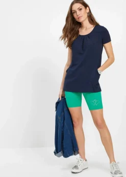 bonprix Shirts & Tops^Longshirt mit Viskose dunkelblau