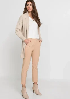 bonprix Bekleidung·Umstandsmode|Bekleidung·Röcke^Longstrickjacke beige meliert