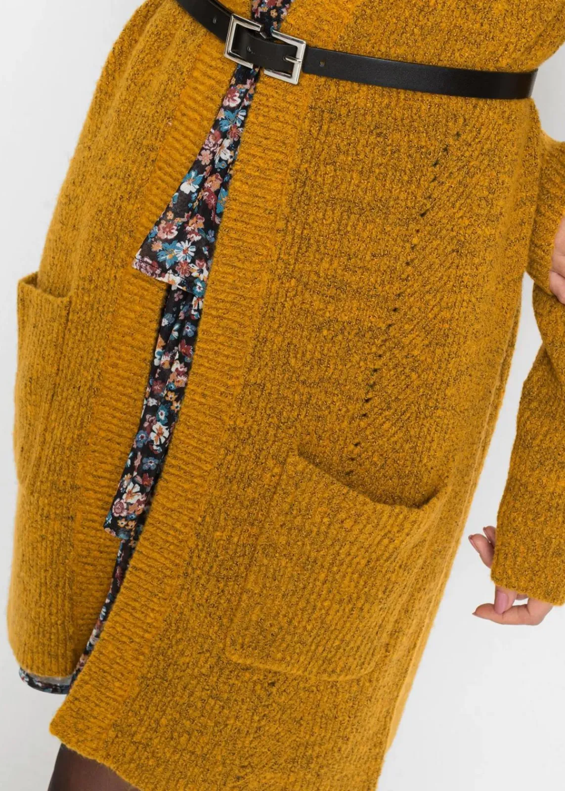 bonprix Bekleidung·Umstandsmode|Bekleidung·Jeans^Longstrickjacke honig meliert