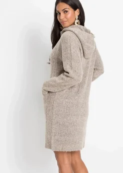 bonprix Bekleidung·Umstandsmode|Bekleidung·Jeans^Longstrickjacke hellbeige meliert