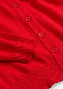 bonprix Bekleidung·Umstandsmode|Bekleidung·Röcke^Longstrickjacke aus softem Viskose-Mix lavarot