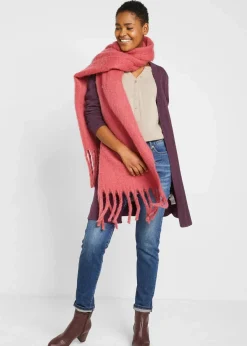 bonprix Strickmode|Pullover & Strickjacken^Longstrickjacke, Langarm holunderbeere