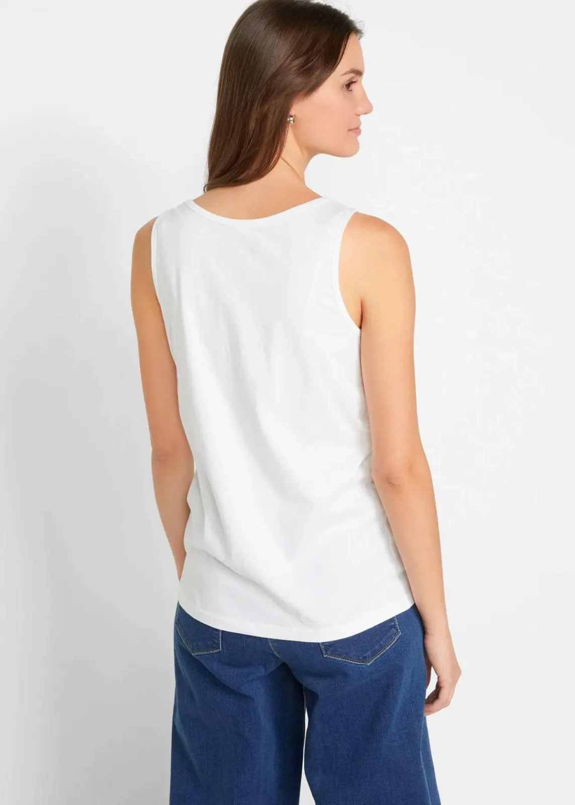 bonprix Shirts & Tops|Basics^Long-Top aus reiner Baumwolle (5er Pack) kristallrosa + pastellmint + mattaqua + rauchflieder + weiß