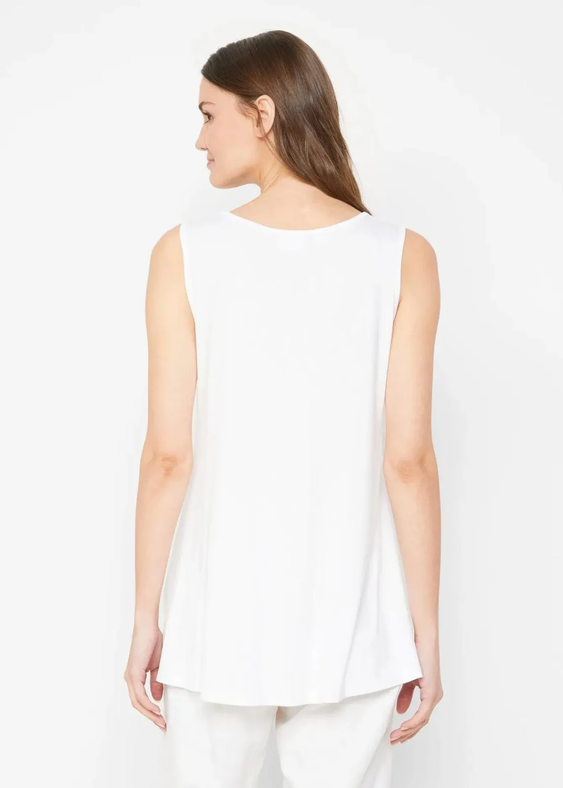 bonprix Nachhaltigere Materialien|Basics^Long-Top aus softer Viskose, 2er- Pack weiß/schwarz