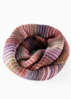 bonprix Schals & Tücher|Schuhe & Accessoires In Spezialgrößen·Tücher & Ponchos^Loop Schal rosa/pink/lila/taupe gestreift