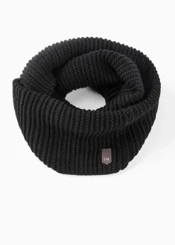 bonprix Schals & Tücher|Schuhe & Accessoires In Spezialgrößen·Tücher & Ponchos^Loop Schal schwarz