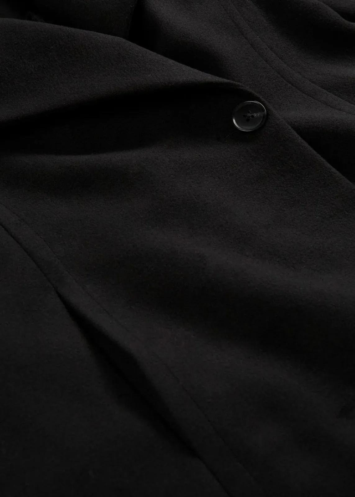 bonprix Bekleidung·Hosen|Jacken & Mäntel^Mantel aus Wollimitat schwarz