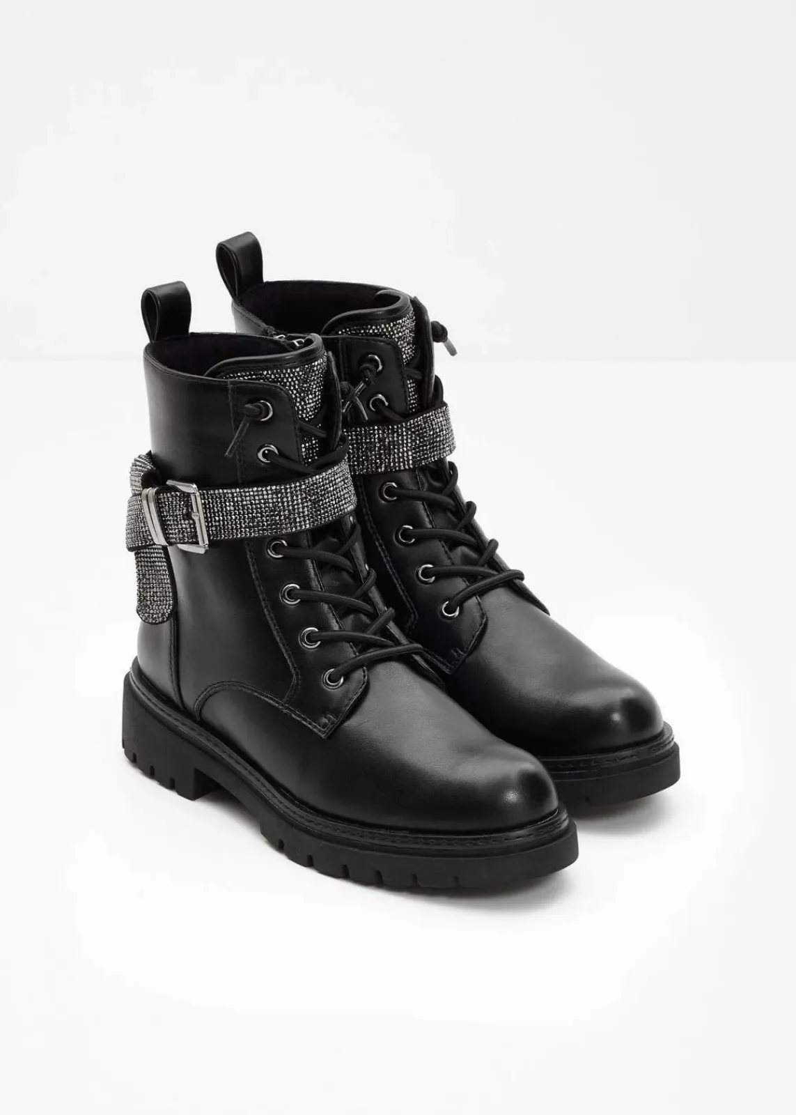 Marco Tozzi High Heels|Gefütterte Winterschuhe^by Guido Maria Kretschmer Schnürboots schwarz