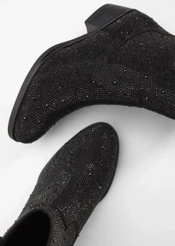 Marco Tozzi High Heels|Stiefeletten^Cowboy Stiefelette schwarz
