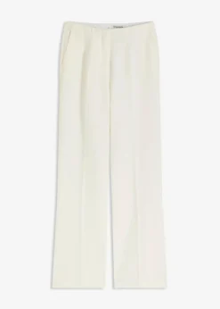 bonprix Bekleidung·Kleider|Hosen^Marlenehose wollweiß