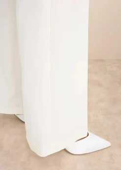 bonprix Bekleidung·Kleider|Hosen^Marlenehose wollweiß
