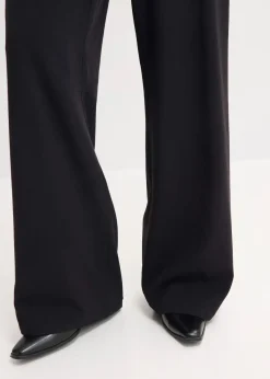 bonprix Bekleidung·Kleider|Hosen^Marlenehose schwarz