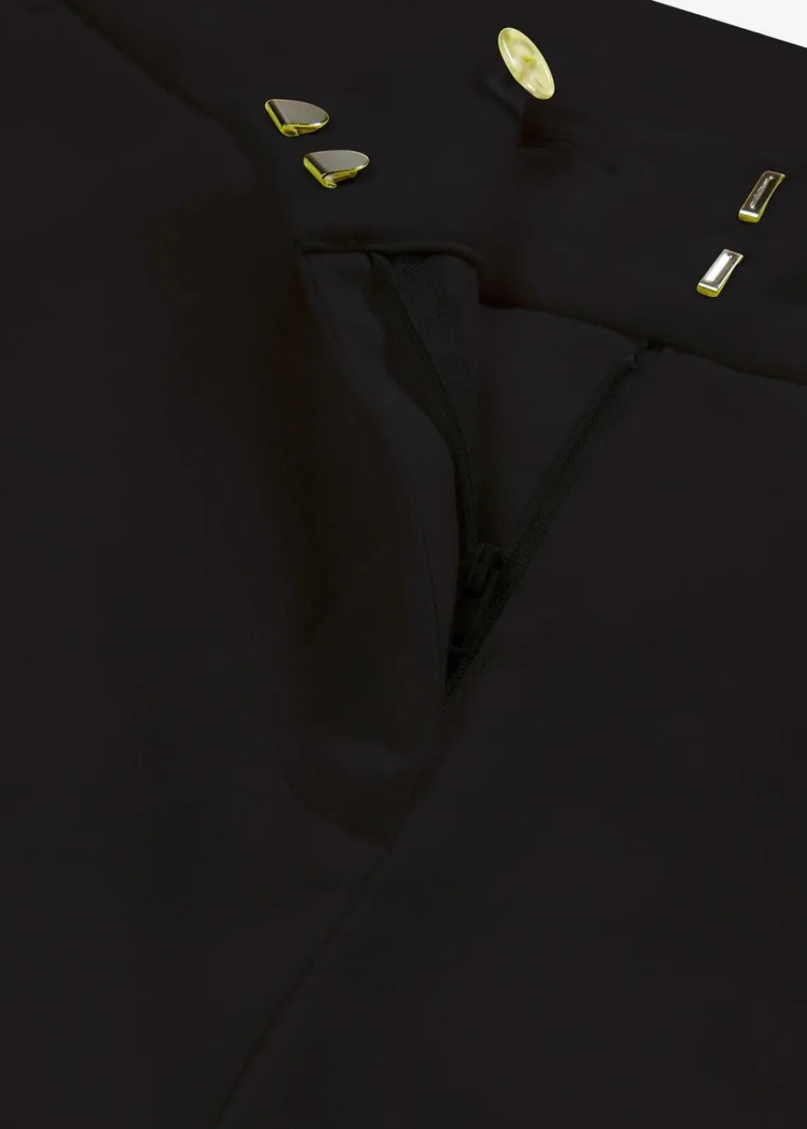 bonprix Bekleidung·Kleider|Nachhaltigere Materialien^Marlenehose schwarz