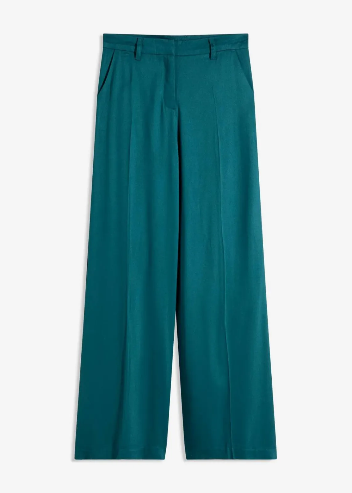 bonprix Hosen|Bekleidung·Kleider^Marlenehose aus fließender Viskose pfeffergrün