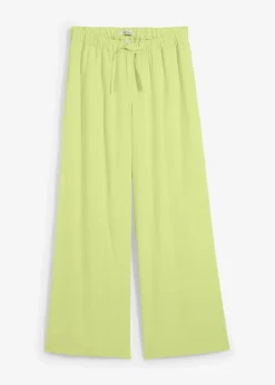 bonprix Bekleidung·Kleider|Hosen^Marlenehose aus fließender Viskose mintgrün