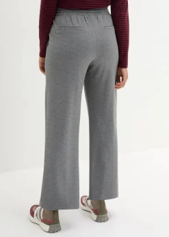 bonprix Nachhaltigere Materialien|Hosen^Marlenehose aus Viskose-Mix grau meliert