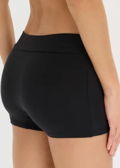 bonprix Wäsche·Höschen|Höschen^Maxi Damenboxer aus softem Modal (3er Pack) schwarz+kreidebeige