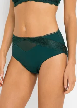 bonprix Wäsche·Dessous|Wäsche·Höschen^Maxislip tiefgrün