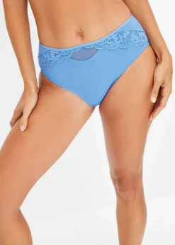 bonprix Wäsche·Dessous|Wäsche·Höschen^Maxislip mittelblau