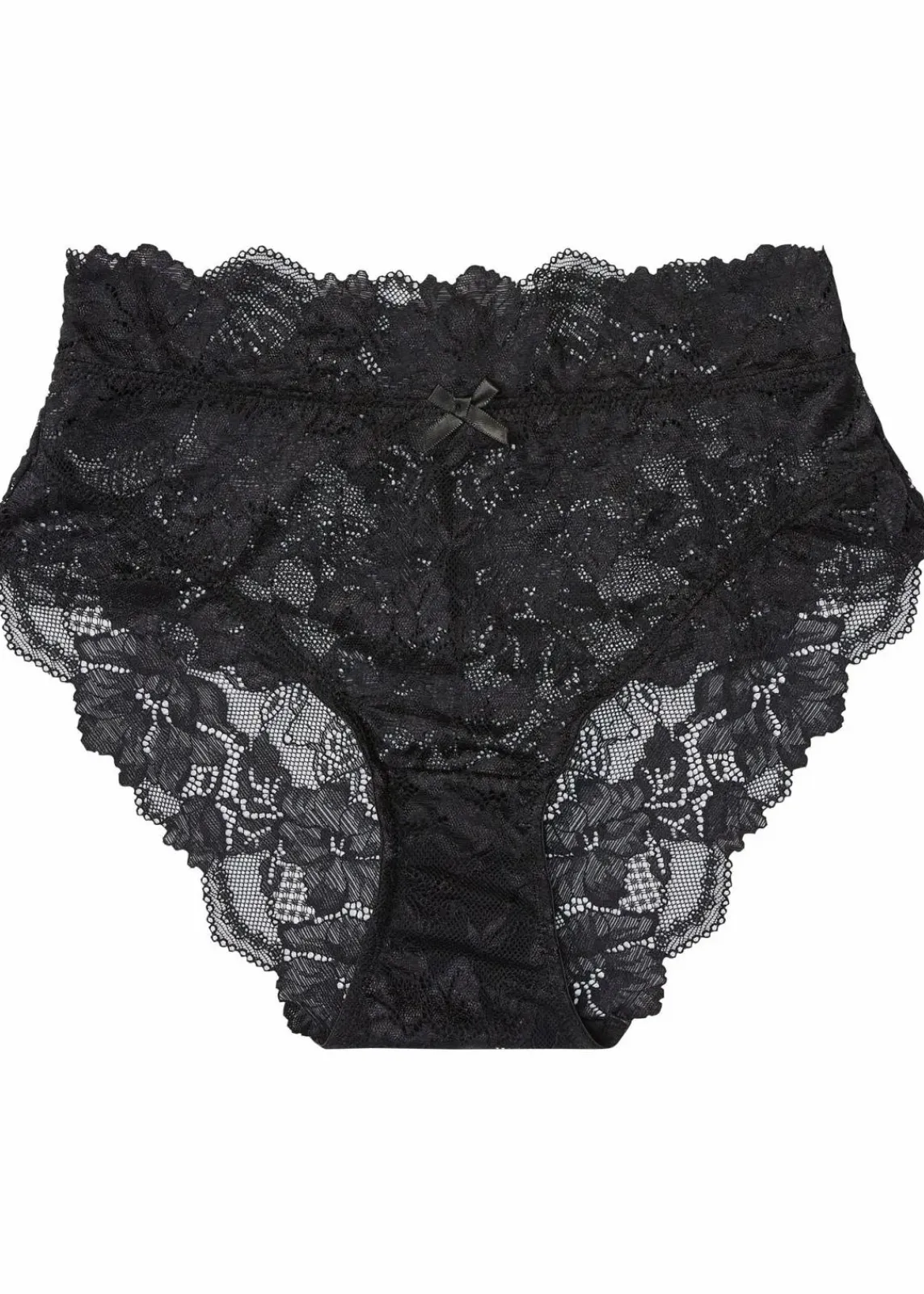 bonprix Wäsche·Dessous|Wäsche·Höschen^Maxislip aus zarter Spitze schwarz