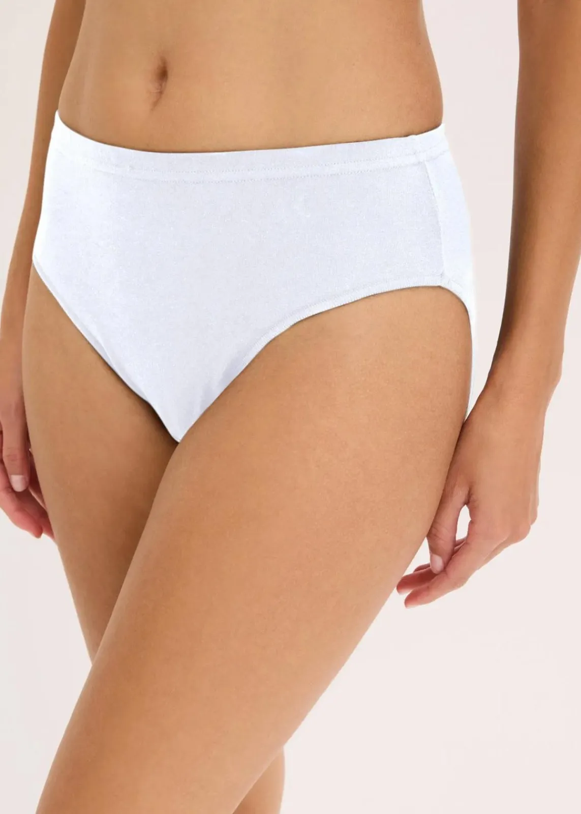 bonprix Wäsche·Baumwollunterwäsche|Wäsche·Höschen^Maxislip mit Bio- Baumwolle (7er Pack) schwarz+sandbeige+weiß