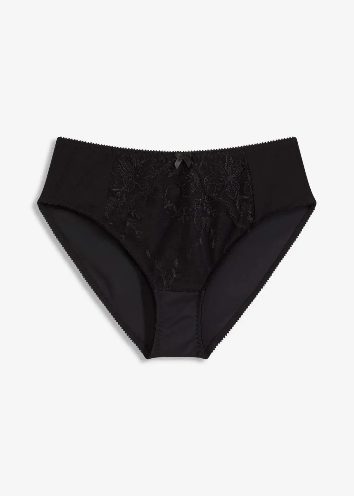 bonprix Nachhaltigere Materialien|Dessous^Maxislip mit Stickerei schwarz