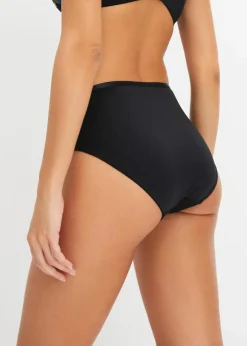 bonprix Wäsche·Dessous|Wäsche·Höschen^Maxislip mit Stickerei schwarz bestickt