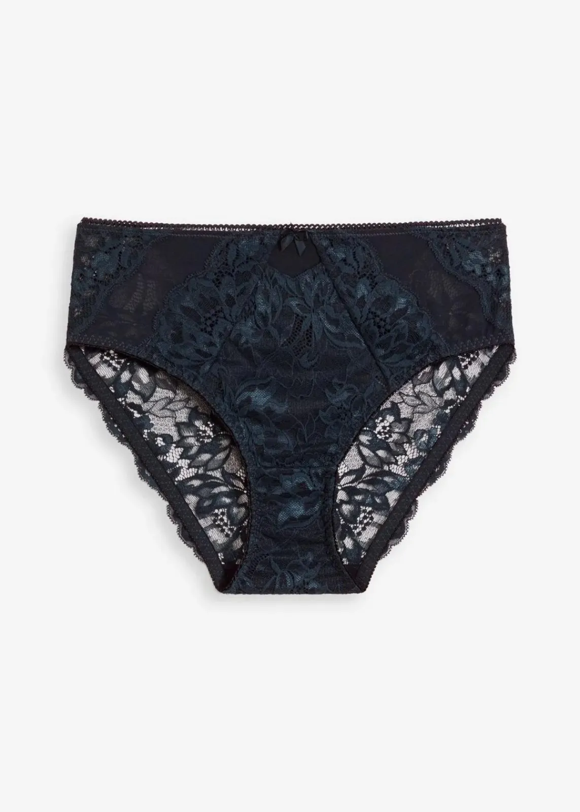 bonprix Höschen|Dessous^Maxislip mit zarter Spitze intensivblau