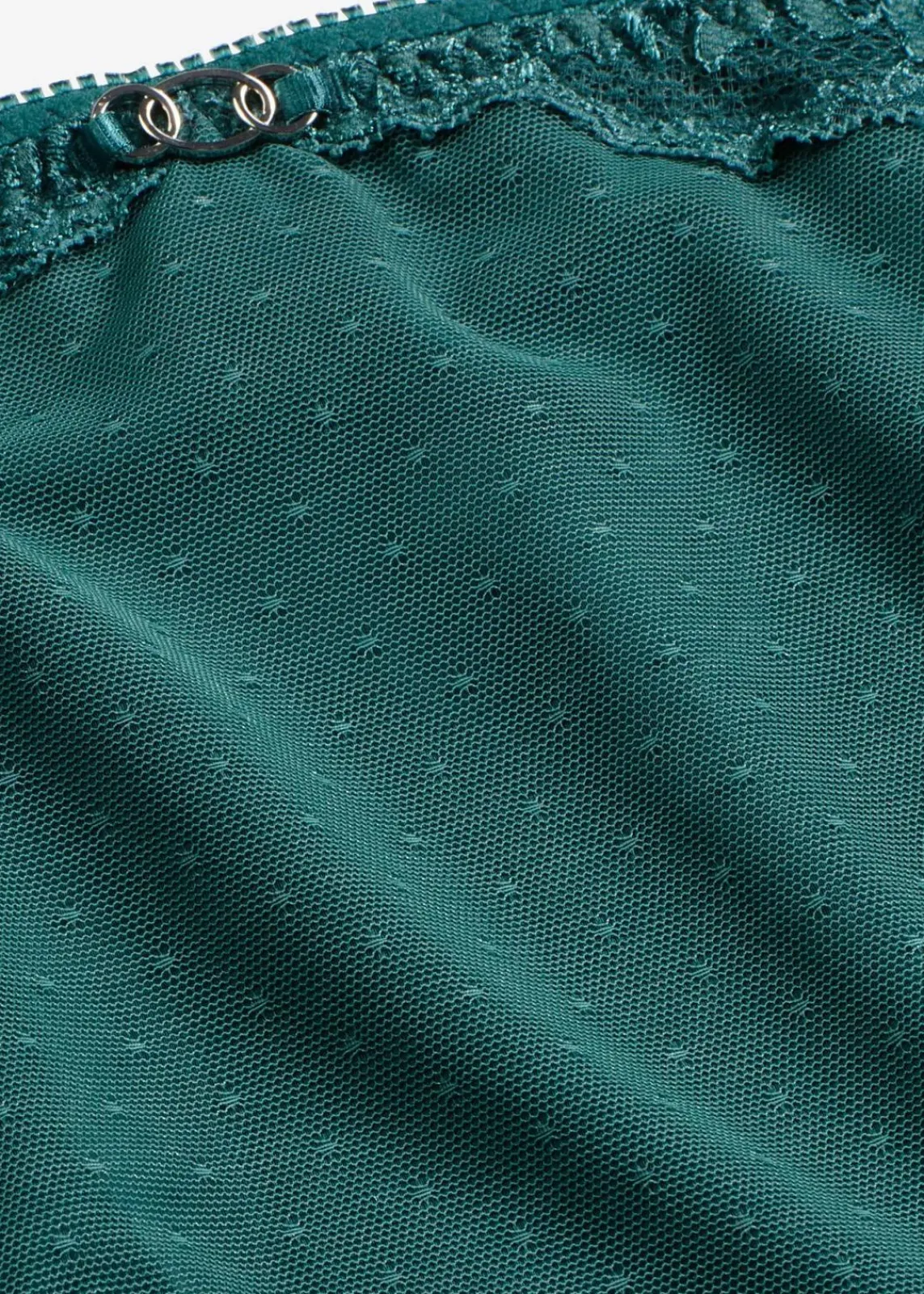 bonprix Wäsche·Dessous|Wäsche·Höschen^Maxislip mit zarter Spitze blaugrün