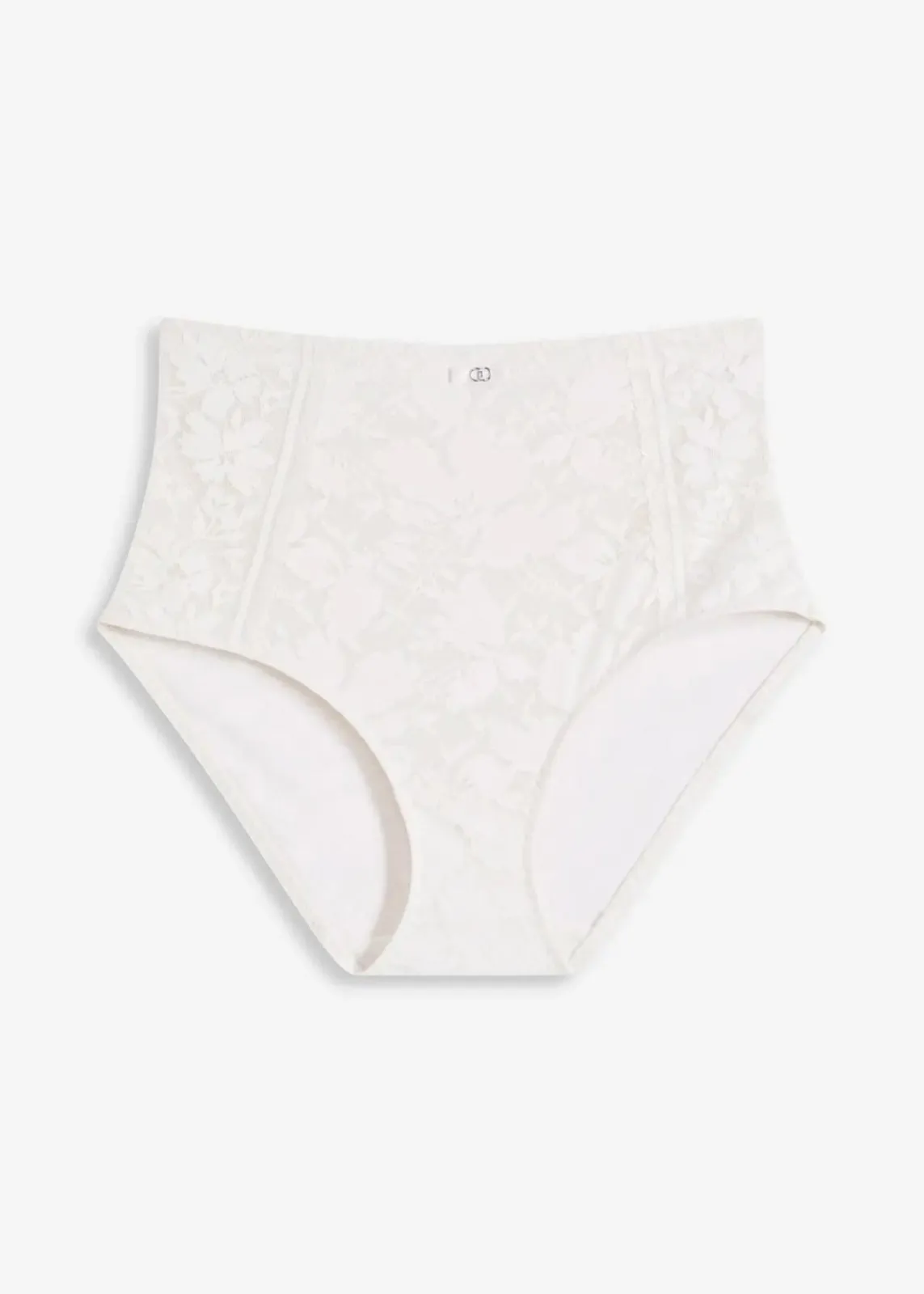 bonprix Wäsche·Shapewear|Wäsche·Höschen^Medium Shape Slip mit Spitze wollweiß