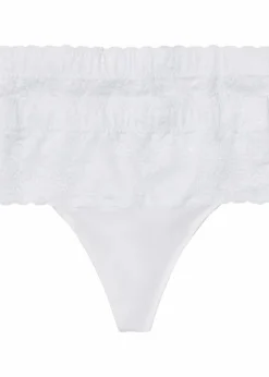 bonprix Höschen|Wäsche·Höschen^Medium Shape String (2er Pack) 2x weiß