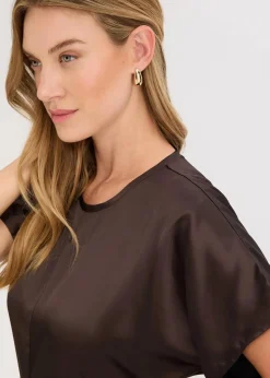 bonprix Bekleidung·Pullover & Strickjacken|Kleider^Midikleid braun