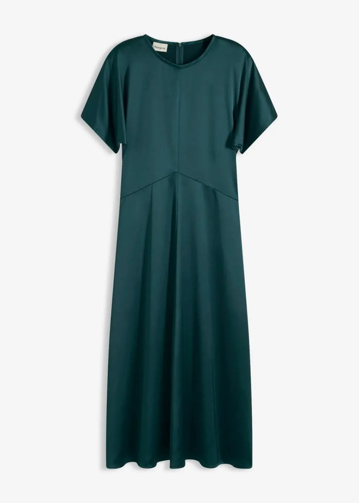 bonprix Nachhaltigere Materialien|Kleider^Midikleid tiefgrün