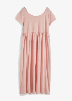bonprix Nachhaltigere Materialien|Kleider^Midikleid aus reiner Bio-Baumwolle bonbonrosa