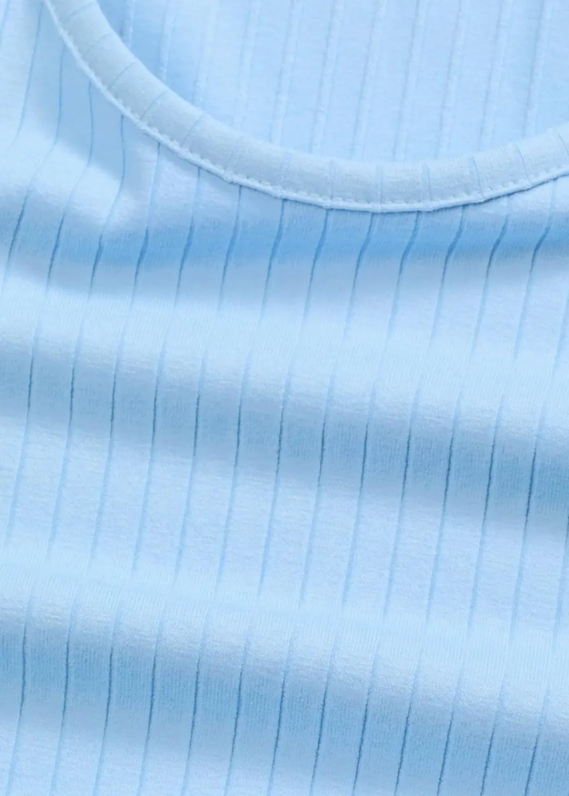 bonprix Bekleidung·Pullover & Strickjacken|Kleider^Midikleid aus weicher Rippe hellblau