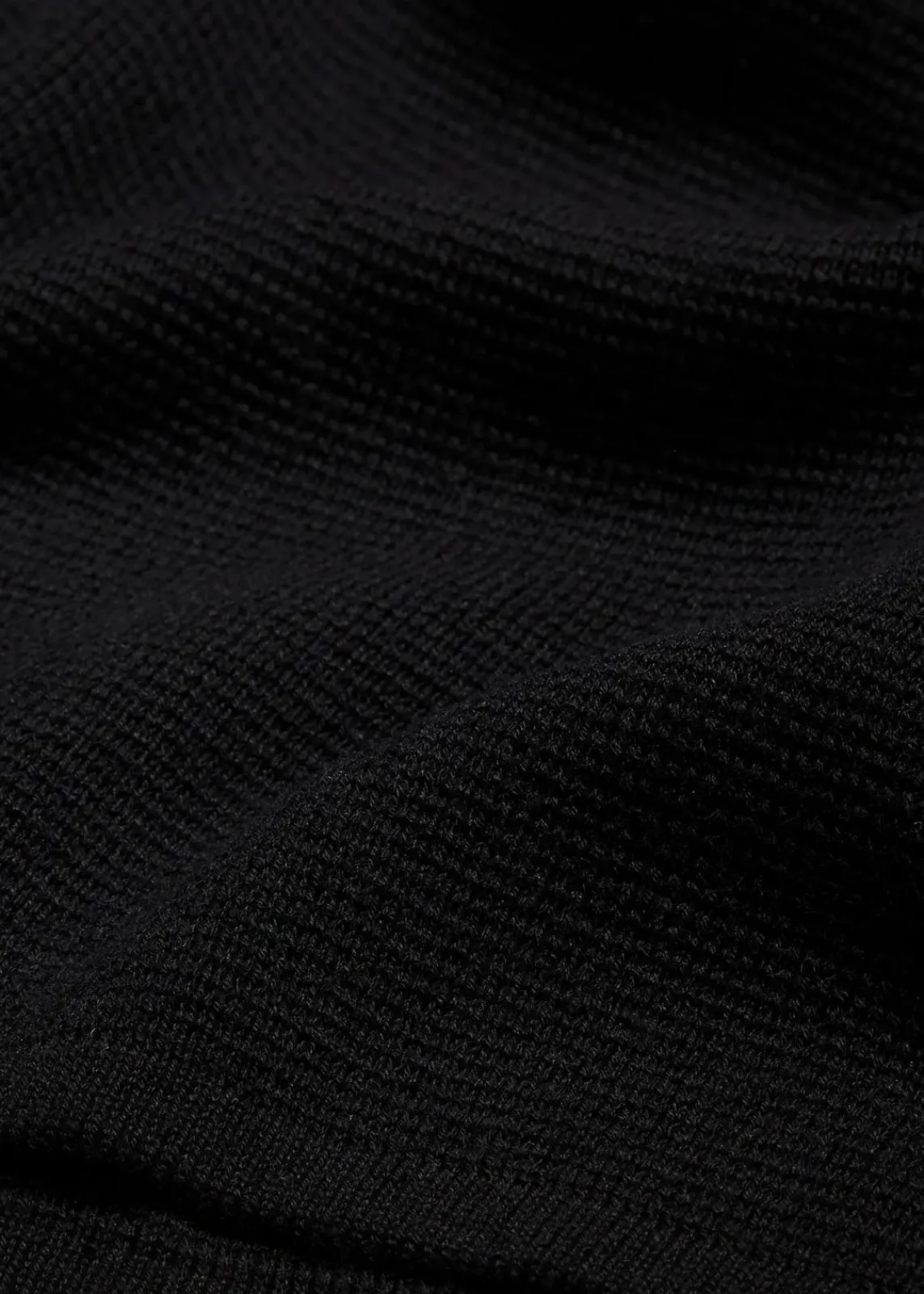 bonprix Pullover & Strickjacken|Strickmode^Milano Rib Pullover mit Rundhals schwarz
