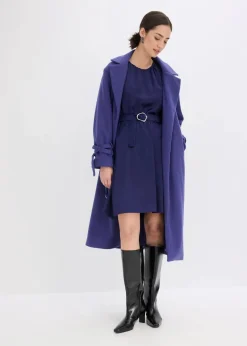bonprix Nachhaltigere Materialien|Kleider^Minikleid dunkelblau