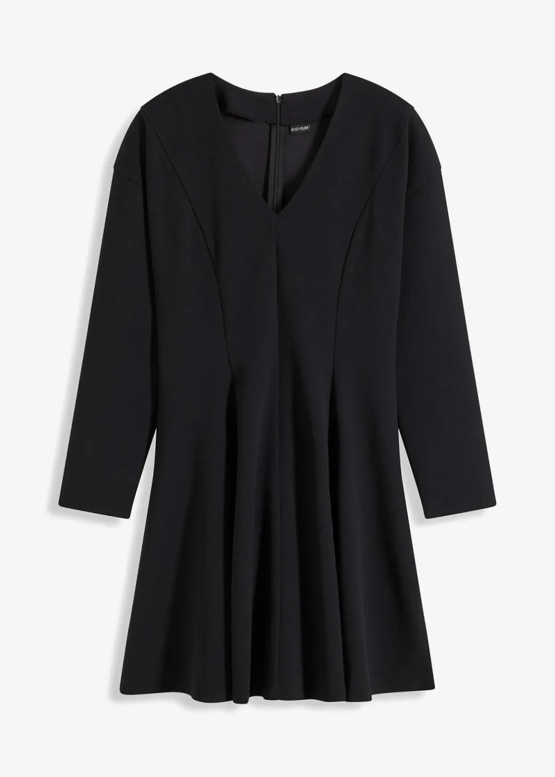 bonprix Bekleidung·Pullover & Strickjacken|Kleider^Minikleid schwarz