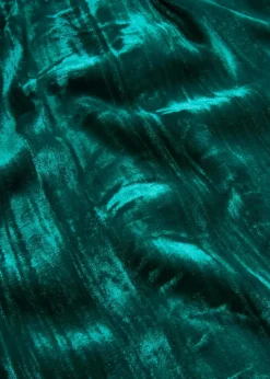 bonprix Nachhaltigere Materialien|Kleider^Minikleid aus Samt brillantgrün