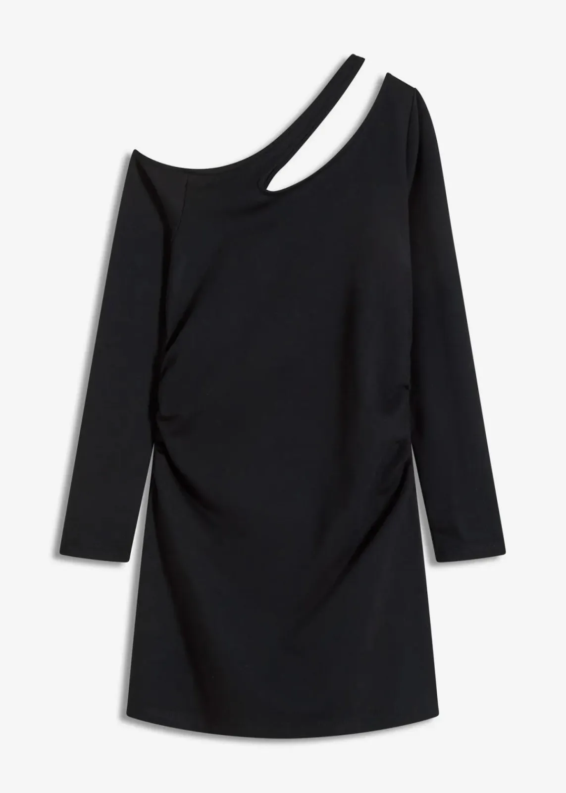 bonprix Bekleidung·Pullover & Strickjacken|Kleider^Minikleid mit Cut-Outs schwarz