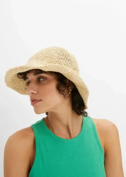 bonprix Bekleidung·Pullover & Strickjacken|Kleider^Minikleid mit reiner Bio-Baumwolle opalgrün