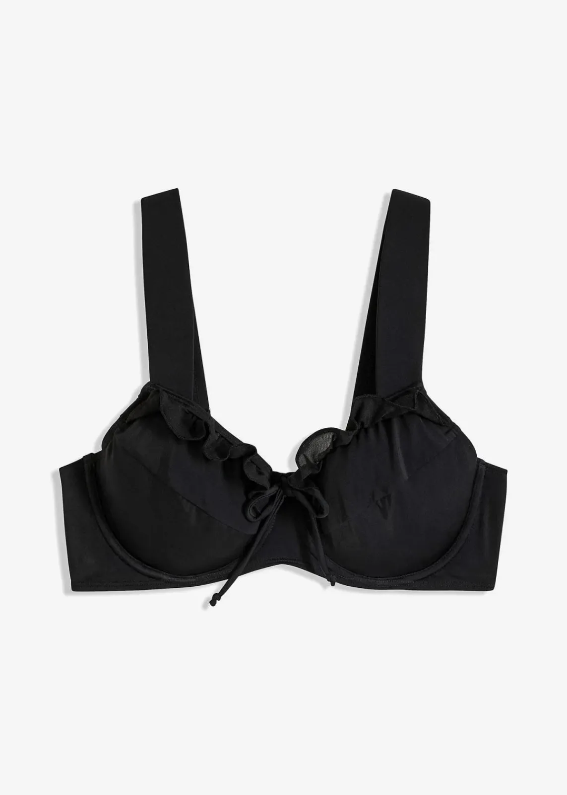 bonprix Nachhaltigere Materialien|Bademode·Bikinis^Minimizer Bügel Bikini Oberteil schwarz