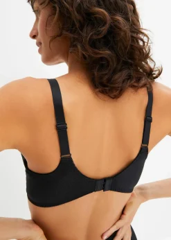 bonprix Wäsche·Dessous|Wäsche·Große Cups D-H^Minimizer BH mit Bügel schwarz
