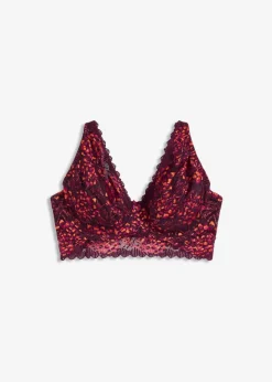 bonprix Dessous|Bhs^Minimizer-BH aus zarter Spitze beere/pink/orange