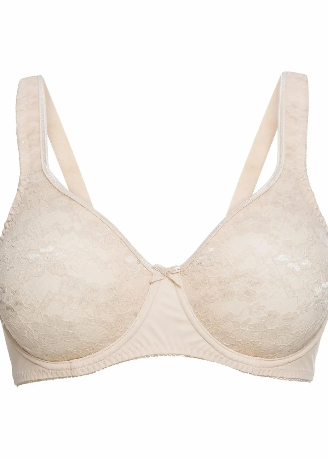 bonprix Wäsche·Bhs|Nachhaltigere Materialien^Minimizer-BH mit gepolsterten Trägern sandbeige
